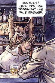 [Kadr z komiksu "Blacksad"]