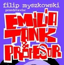 ["Emilia, Tank & Profesor" - logo serii]
