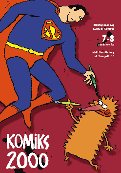 [Plakat Midzynarodowego Festiwalu Komiksu]