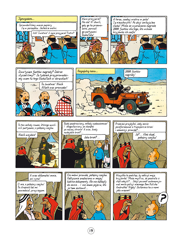 ["Przygody Tintina" tom 6: "W krainie czarnego zota. Kierunek Ksiyc. Spacer po Ksiycu"]