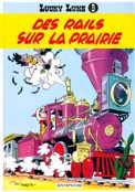 ["Lucky Luke" tome 9: "Des rails sur la prairie"]