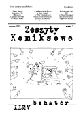 ["Zeszyty Komiksowe" nr 1: "Antybohater"]